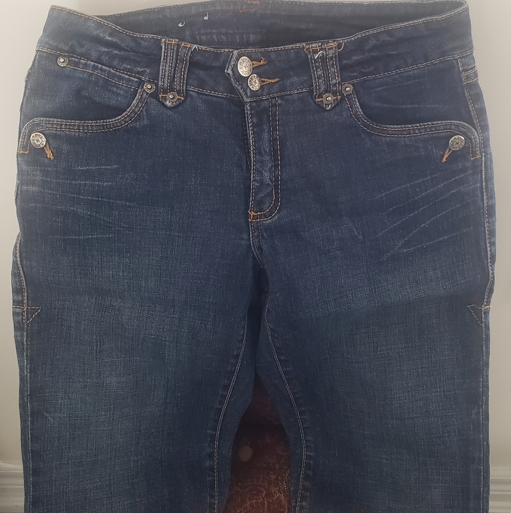 Dark Blue Denim Shorts